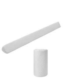 Toddlers Bed Bumper, 56-inch Non-Slip Bed Rail Bumper, High-Rebound Foam Bedrail Guard for Toddlers with Machine-Washable Cover for Twin, Full